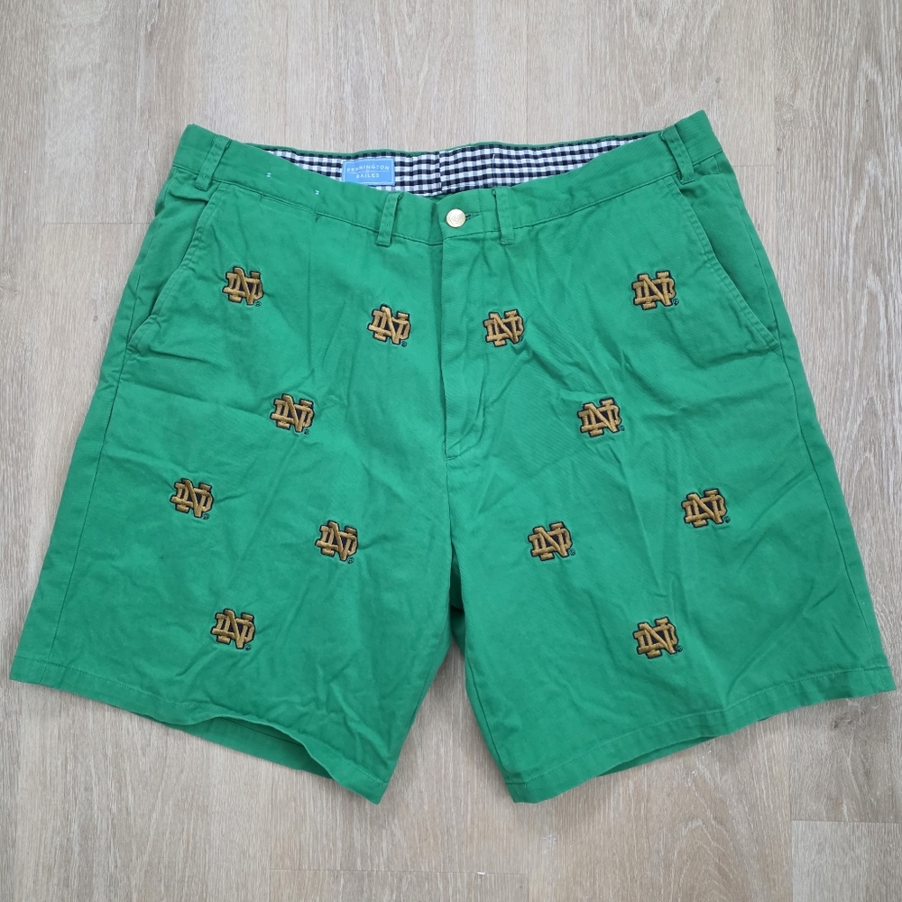 Notre Dame Green Shorts Size 40